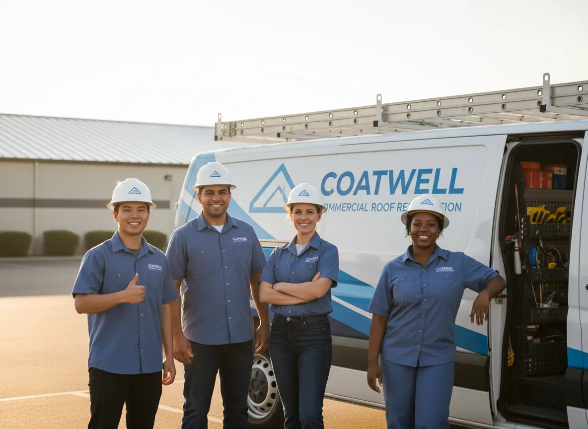 Commercial roof coating company in Colon, MI